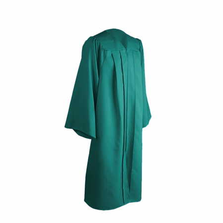 Gown - Matte Emerald Green Bachelors Gown