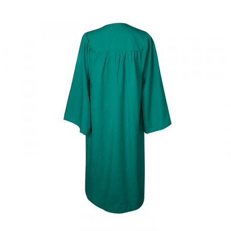 Matte Emerald Green Bachelors Gown [2]