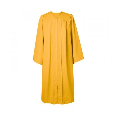 Matte Gold Bachelors Gown, Cap, & Tassel [3]