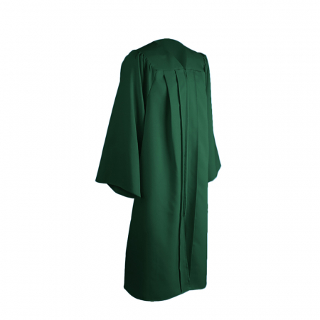 Gown - Matte Hunter Bachelors Gown
