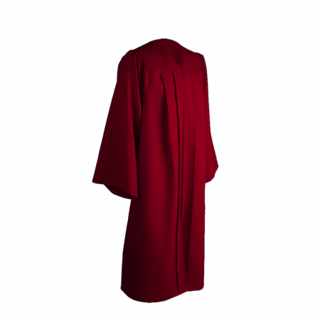Gown - Matte Maroon Bachelors Gown