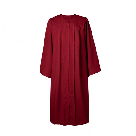 Matte Maroon Bachelors Gown, Cap, & Tassel [3]