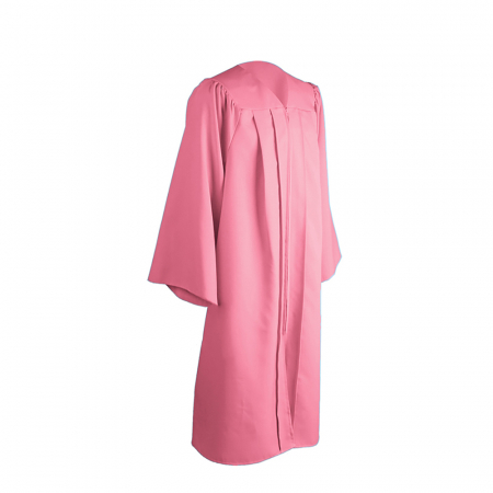Gown - Matte Pink Bachelors Gown