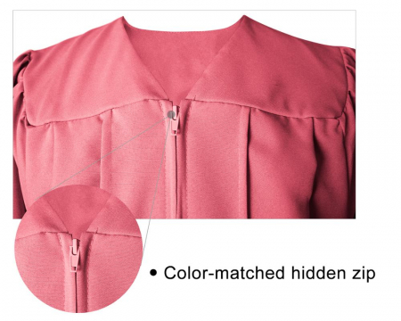 Matte Pink Bachelors Gown, Cap, & Tassel [4]