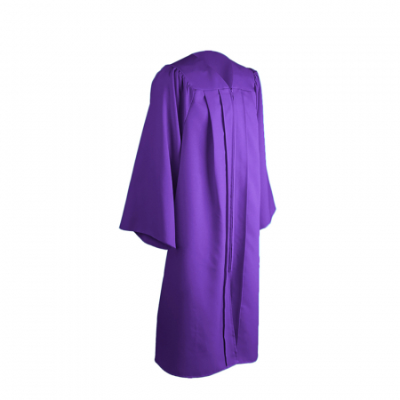 Gown - Matte Purple Bachelors Gown