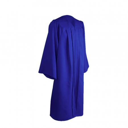 Gown - Matte Royal Blue Bachelors Gown