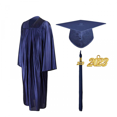 Cap, Gown & Tassel - Purple Bachelors Gown, Cap & Tassel