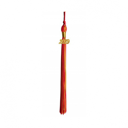 Tassel - Red and Yellow Multicolor Tassel