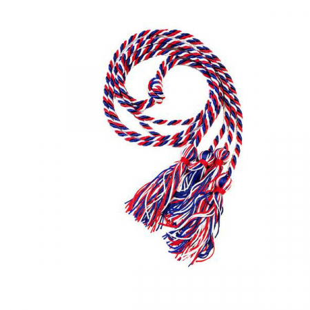 Honor Cords - Red, White and Blue Honor Cord