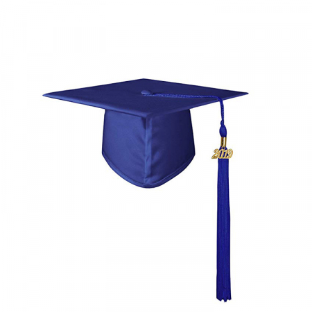 Royal Blue-Matte-Preschool-Children-Graduation-Gown-And [4]