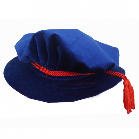 Beefeater - Royal Blue Velvet Doctoral Bonnets