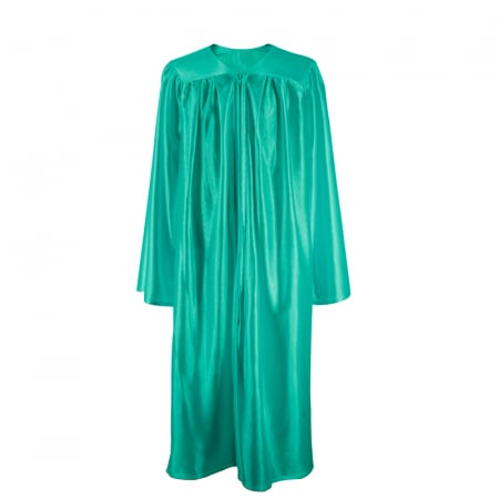 Gown - Shiny Emerald Green Bachelors Gown