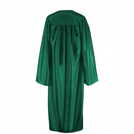Shiny Forest Green Bachelors Gown [3]