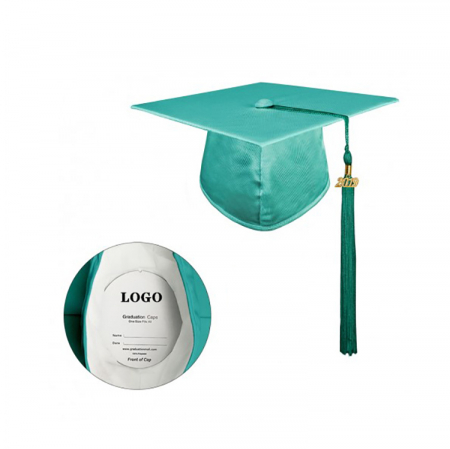 Kindergarten - Shiny Green Bachelors Cap