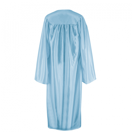 Shiny Light Blue Bachelors Gown [2]