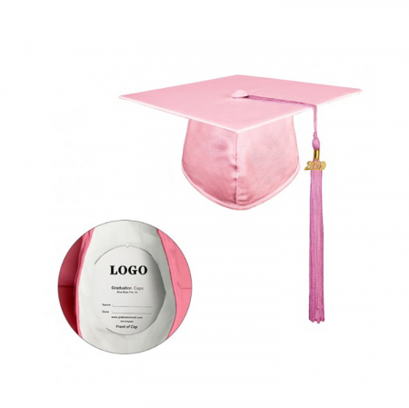 Kindergarten - Shiny Pink Bachelors Cap