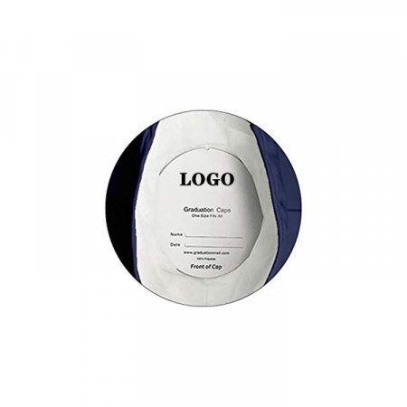 Shiny Navy Blue Bachelors Cap [2]