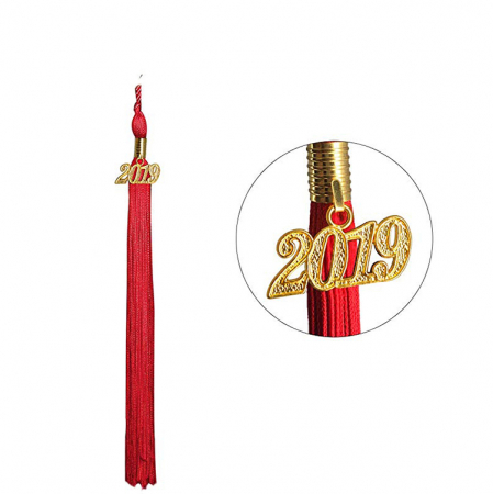 Shiny Red Bachelors Cap [1]
