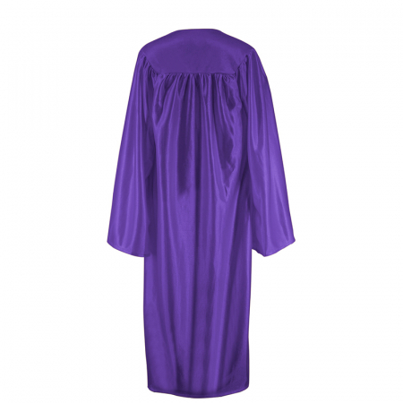 Shiny Purple Bachelors Gown [3]