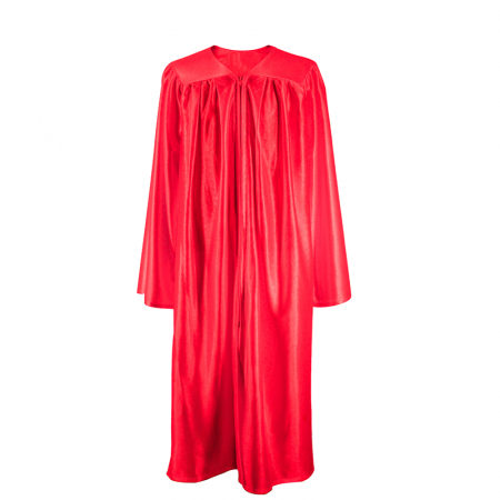 Gown - Shiny Red Bachelors Gown