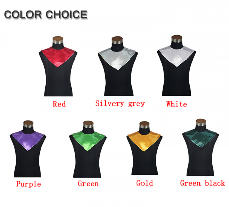 Shiny Red Bachelors Gown, Cap, Tassel & Stole [6]
