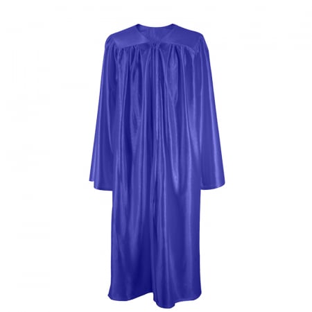 Gown - Shiny Royal Blue Bachelors Gown