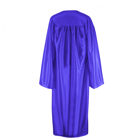 Shiny Royal Blue Bachelors Gown [3]