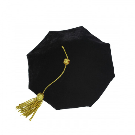 Tam - Velvet 8 Sides Doctoral Tam