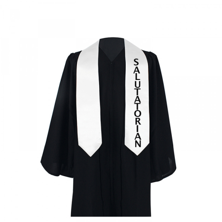 Accessories - White Salutatorian Stole