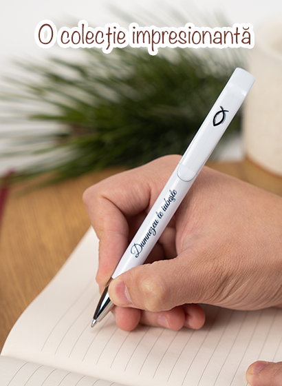 Știai că la gramma.ro poți personaliza pixurile