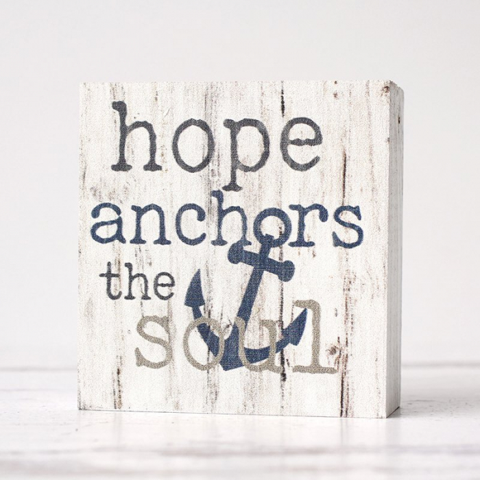 Hope anchors the soul [2]
