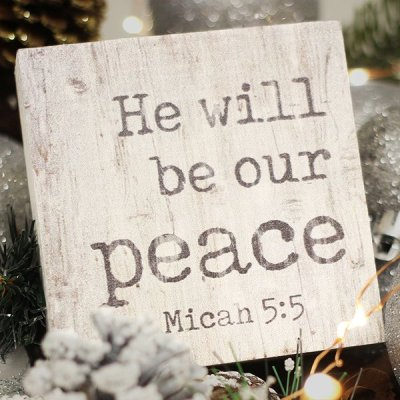 He will be our peace [2]