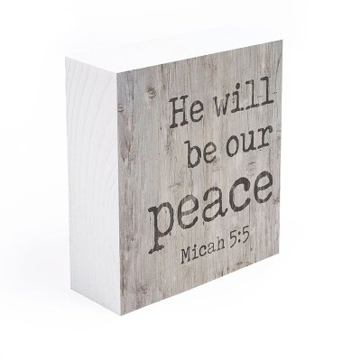 He will be our peace [3]