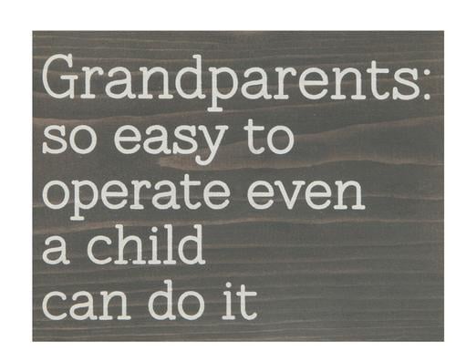 Grandparents: so easy to operate [1]
