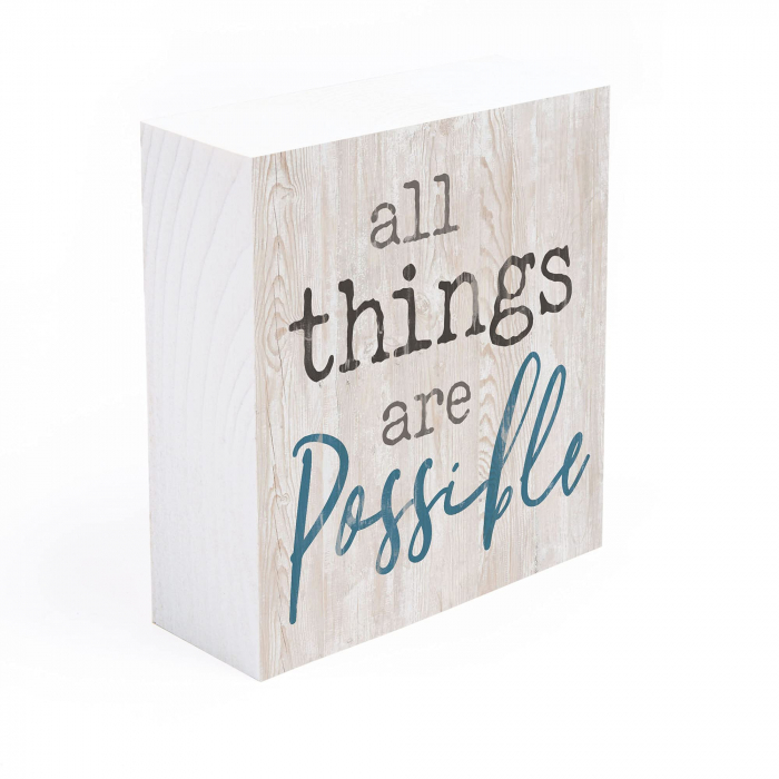 All things are possible [5]