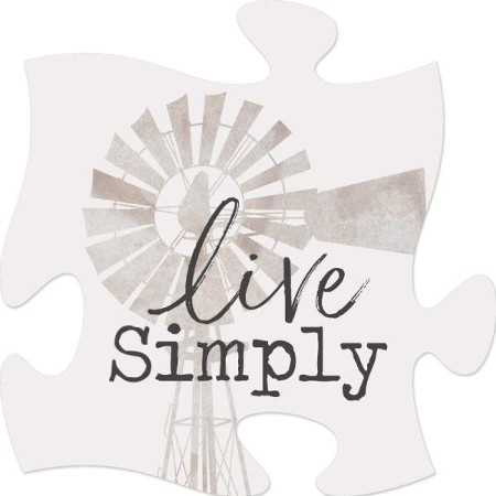 Live simply [1]