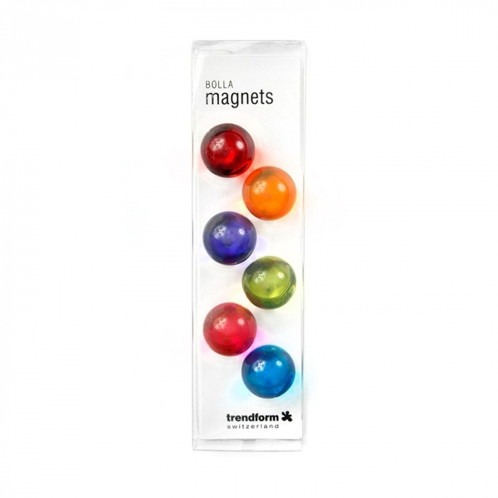 Magnet utilitar - minge colorata - Bolla (6 buc/set) [2]