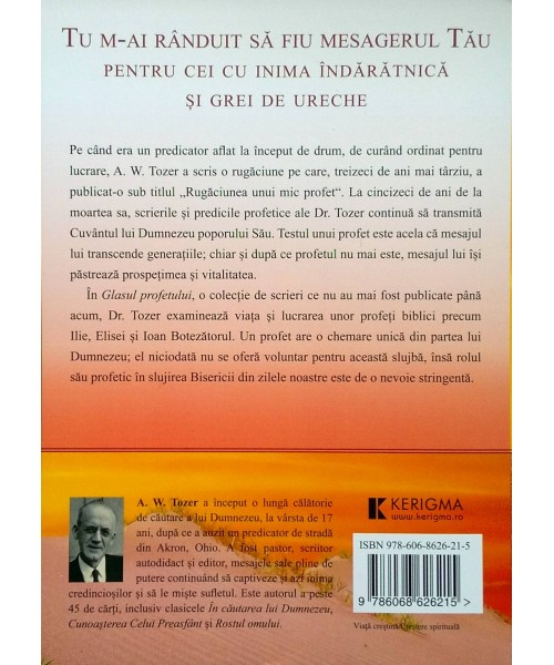 Glasul profetului. Cine va vorbi pentru Dumnezeu? [2]