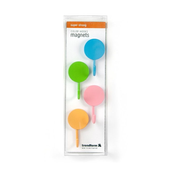 Magnet utilitar - carlig - COLOR HOOKS (4 buc/set) [2]