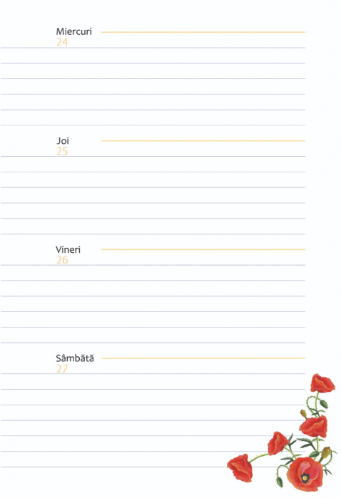 Agenda pentru femei 2026 [5]