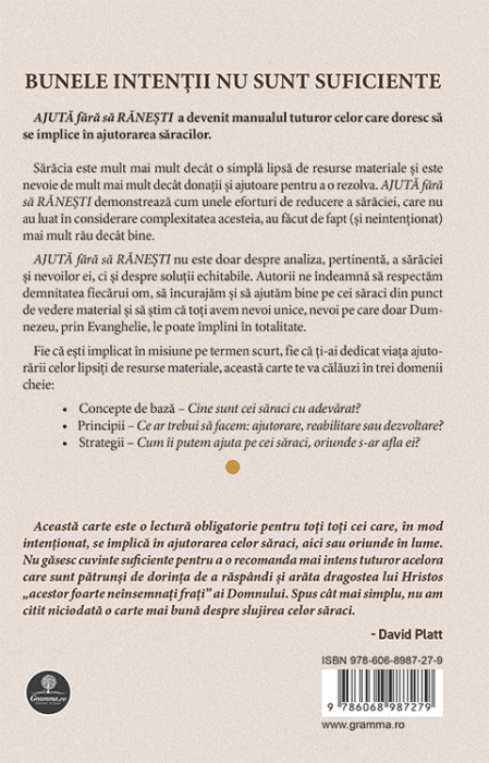 Ajuta fara sa ranesti - Cum să diminuezi sărăcia fără să-i rănești pe cei săraci... și pe tine însuți [2]