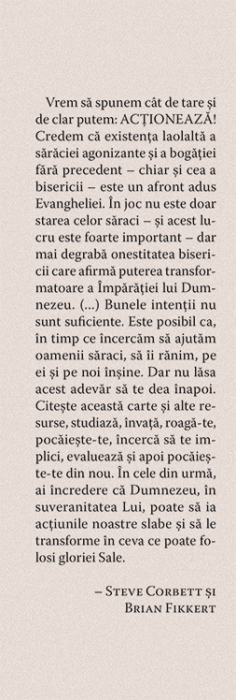 Ajuta fara sa ranesti - Cum să diminuezi sărăcia fără să-i rănești pe cei săraci... și pe tine însuți [3]