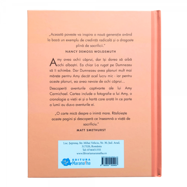 Amy Carmichael - Fetita cu ochi caprui care a invatat sa se roage (seria Fă lucruri mari pentru Dumnezeu) [2]