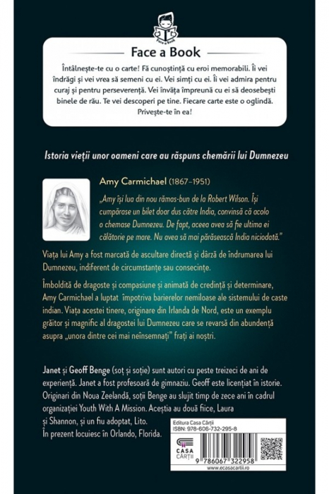 Amy Carmichael: Salvatoarea de nestemate -- seria Biografii [2]