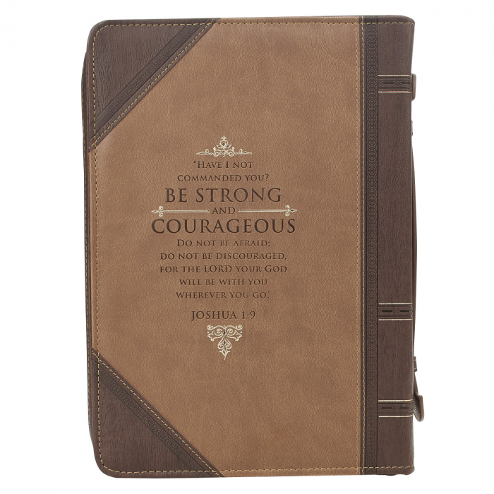 Be strong and courageous - Brown [3]
