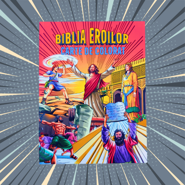 Biblia de colorat - Biblia Eroilor [1]
