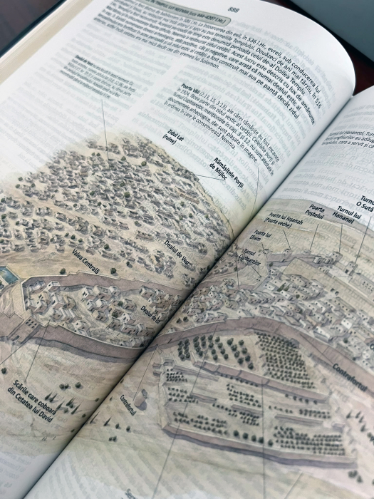 Biblia de studiu Cornilescu - piele ecologica bordo [6]