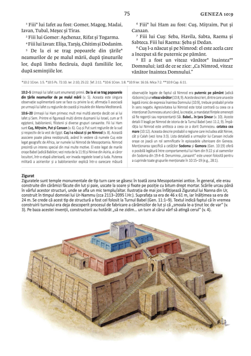 Biblia de studiu Cornilescu - piele naturala neagra - de lux [7]