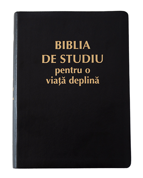 Biblia de studiu pentru o viata deplina, coperta neagra [2]