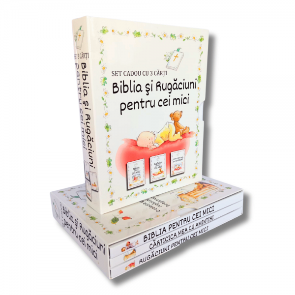 Biblia si rugaciuni pentru cei mici - Set cadou cu 3 carti [2]